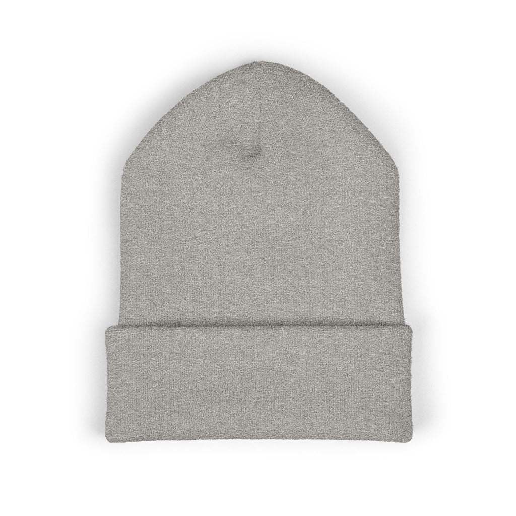 Embroidered Broken Design Beanie