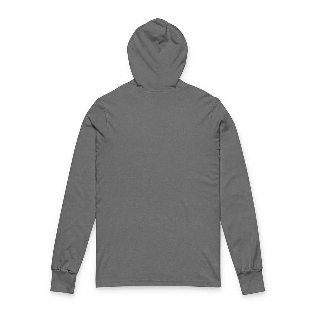Broken Design Hooded Long Sleeve Tee