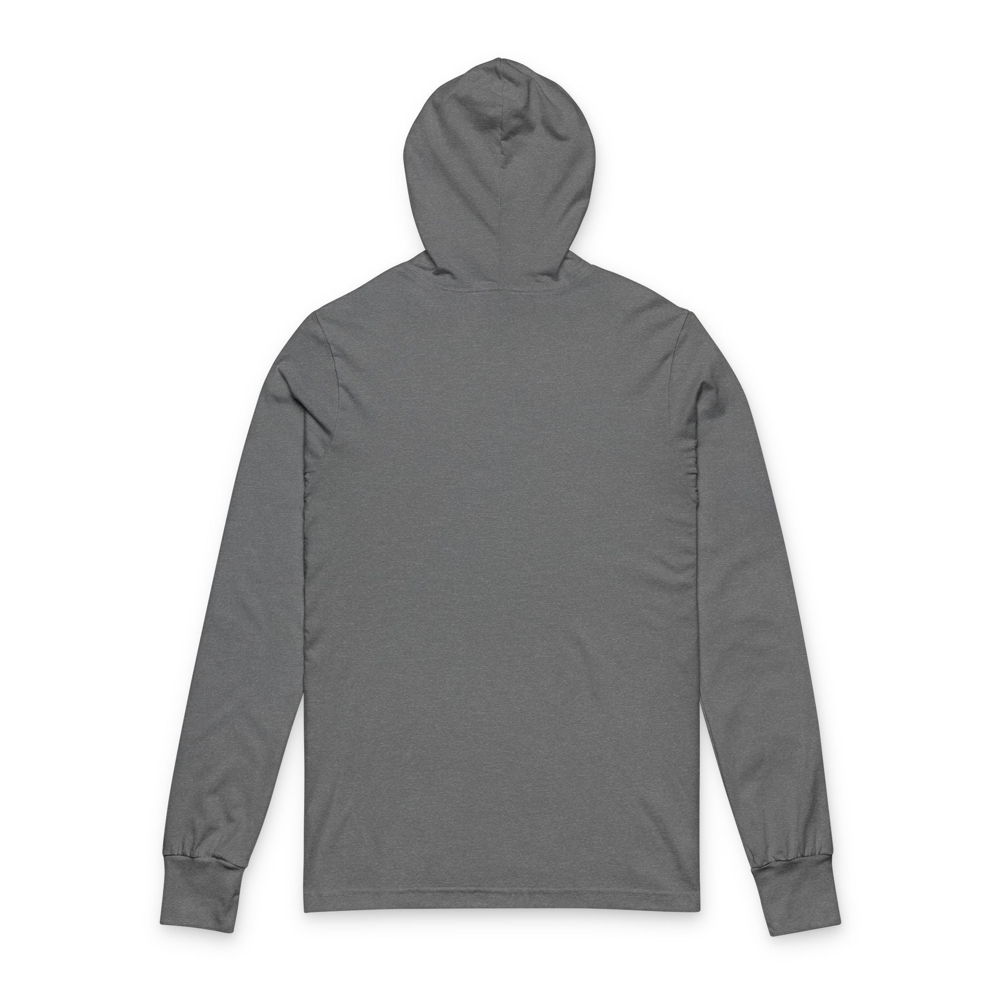 Broken Design Hooded Long Sleeve Tee