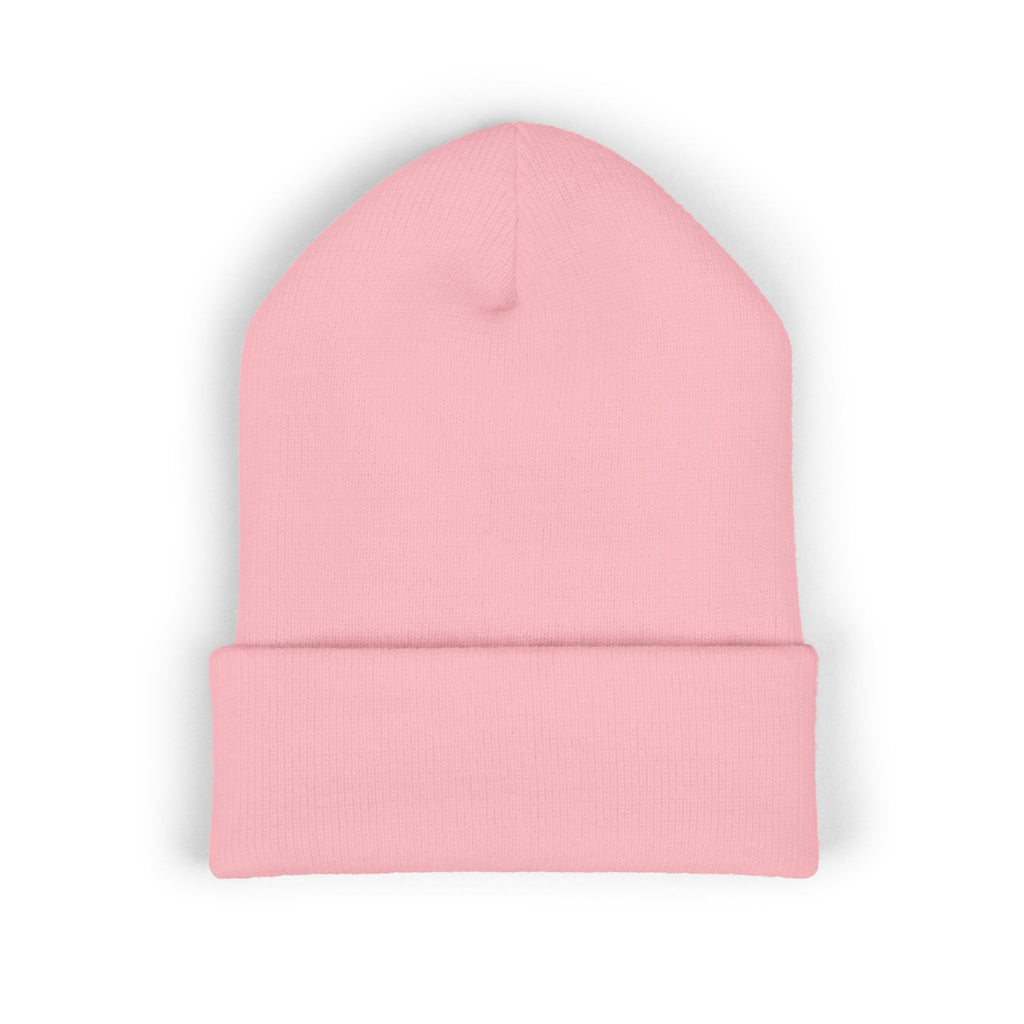 Embroidered Broken Design Beanie