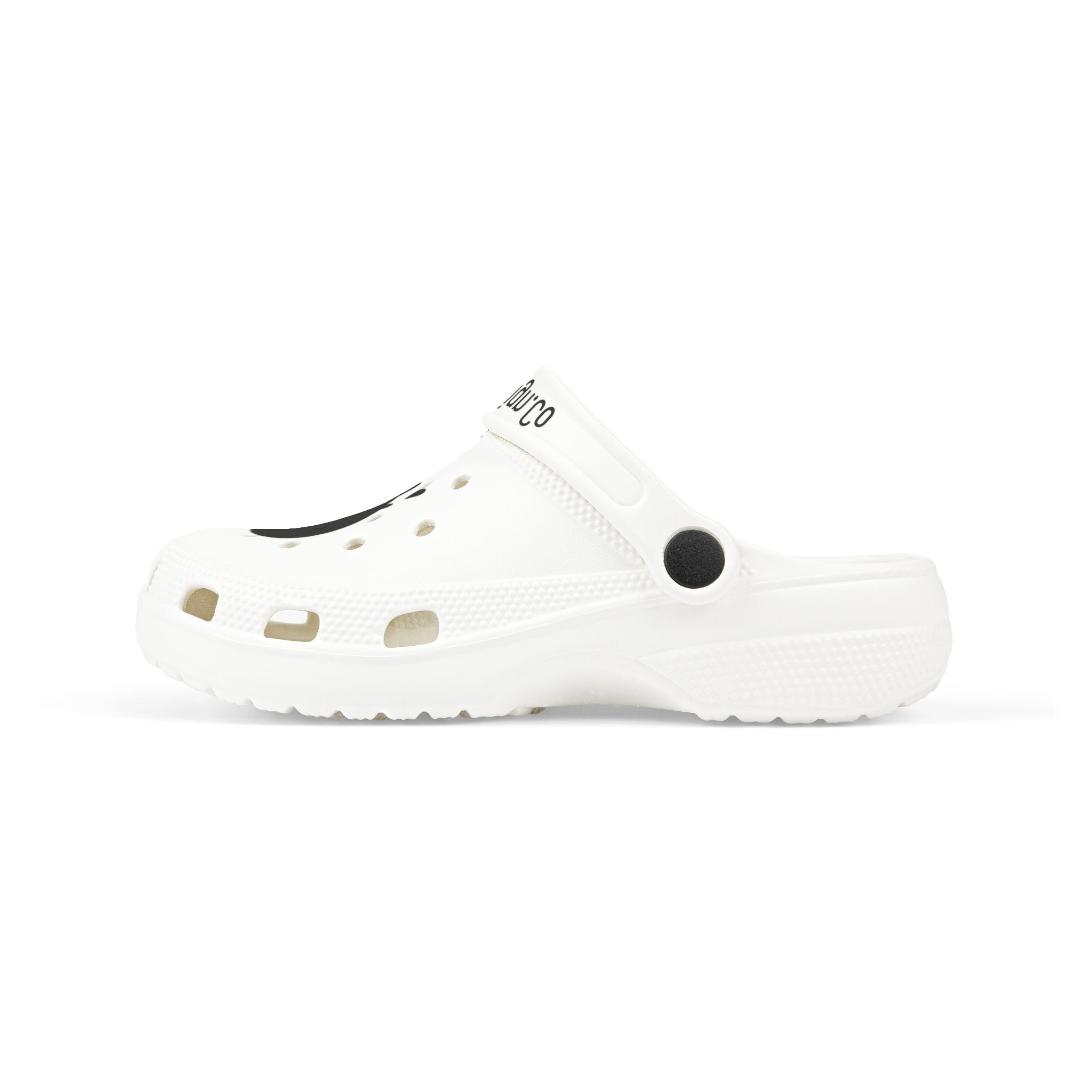 Black Dripping Broken Heart Design Crocs