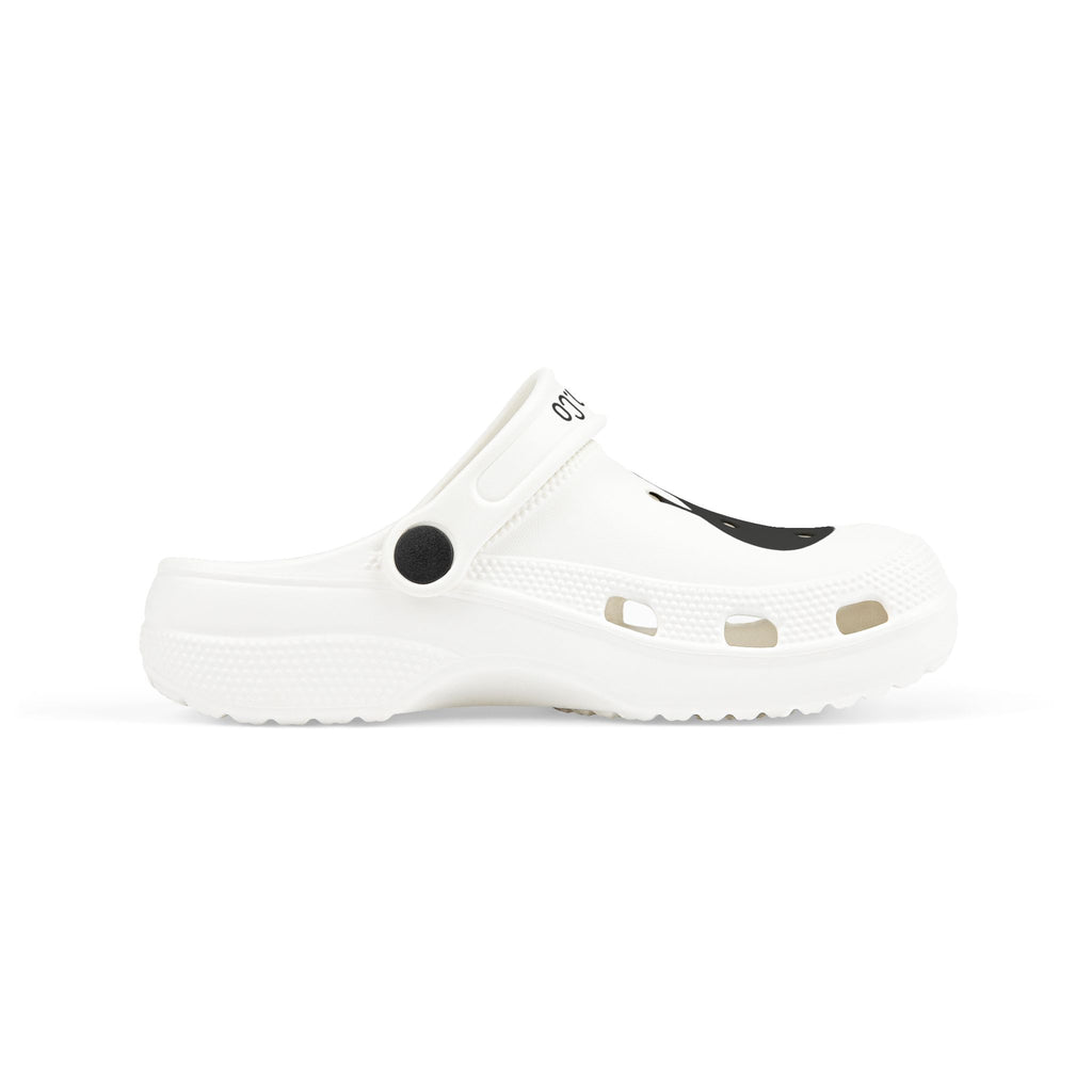 Black Dripping Broken Heart Design Crocs