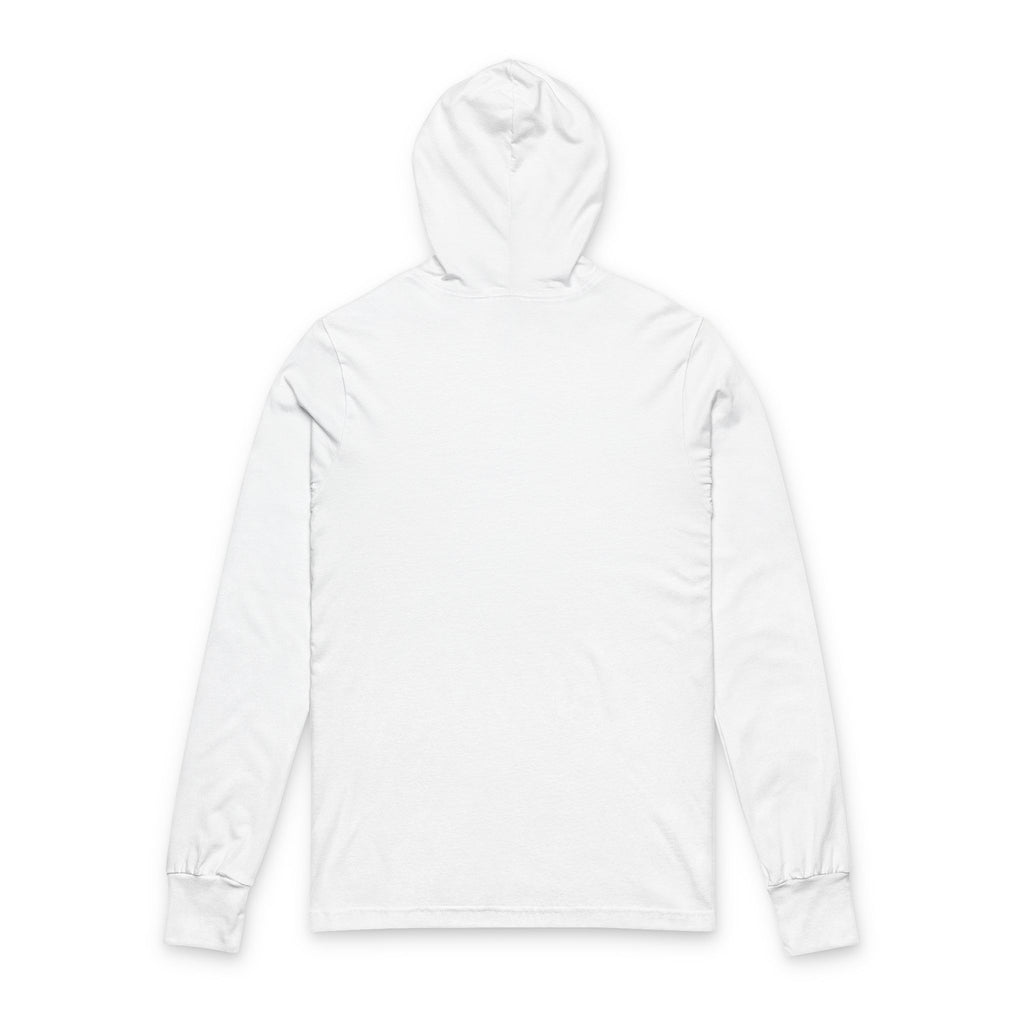 Broken Design Hooded Long Sleeve Tee