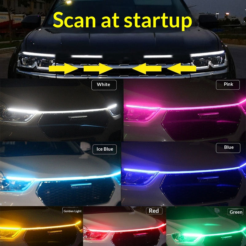 Dynamic LED Hood Light Bar